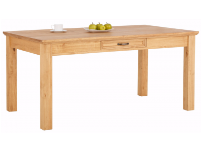 Mesa de jantar 140X80 em madeira acabamento com toque acetinado em cera natural | Coleção England